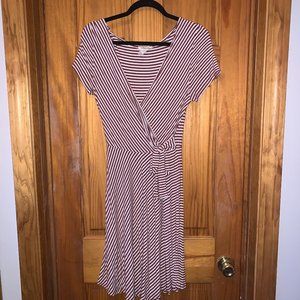 Rolla Coster Striped Wrap Dress